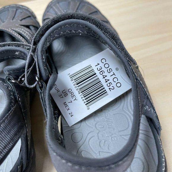 JBU Shoes J Sport By Jambu Womens Costco 364452 Gray Sport Hiking Sandals Size 7 New Poshmark